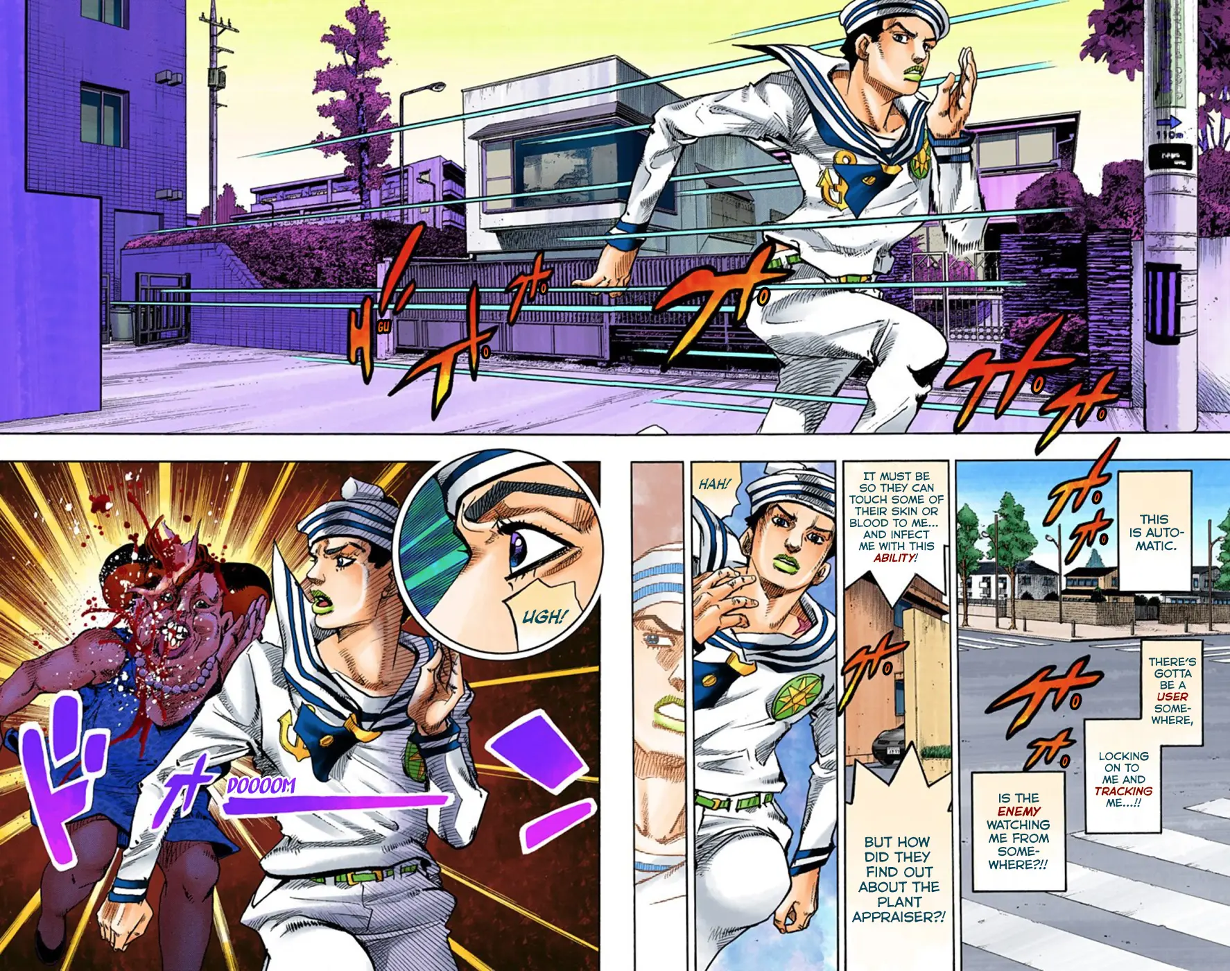 JoJo's Bizarre Adventure, Part 8: JoJolion Colored Manga — Chapter 61 — Page 16