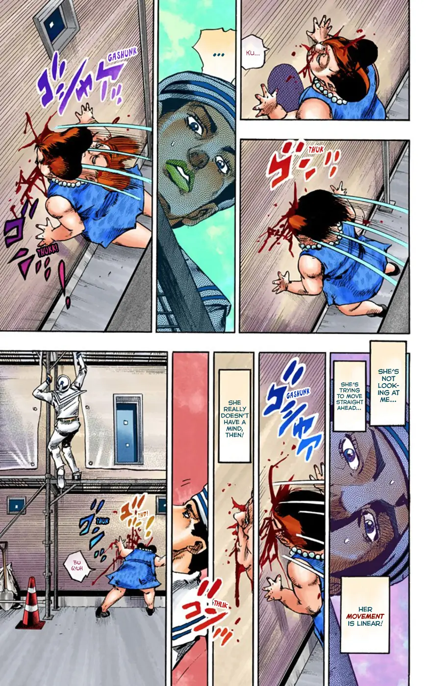 JoJo's Bizarre Adventure, Part 8: JoJolion Colored Manga — Chapter 61 — Page 20