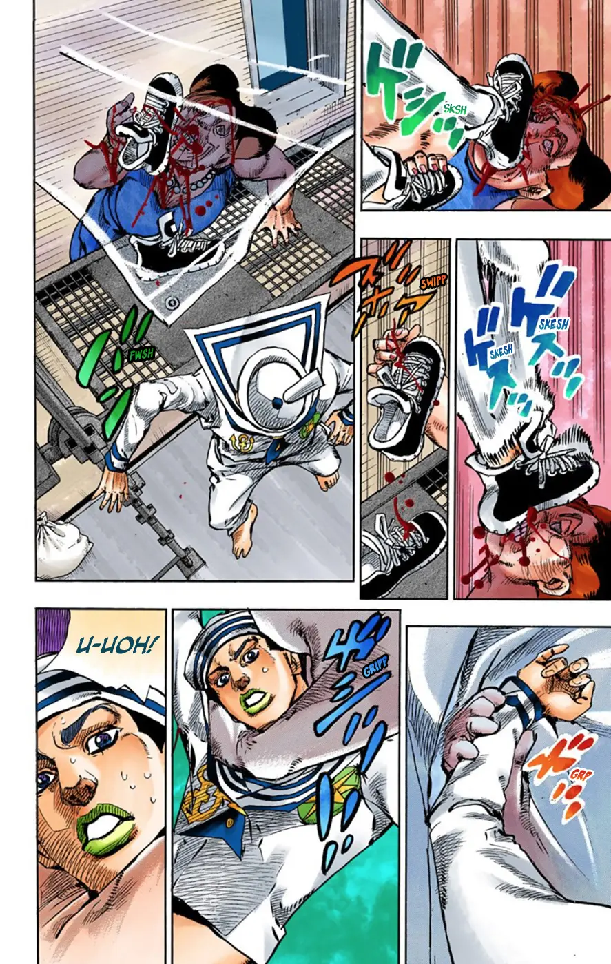 JoJo's Bizarre Adventure, Part 8: JoJolion Colored Manga — Chapter 61 — Page 23
