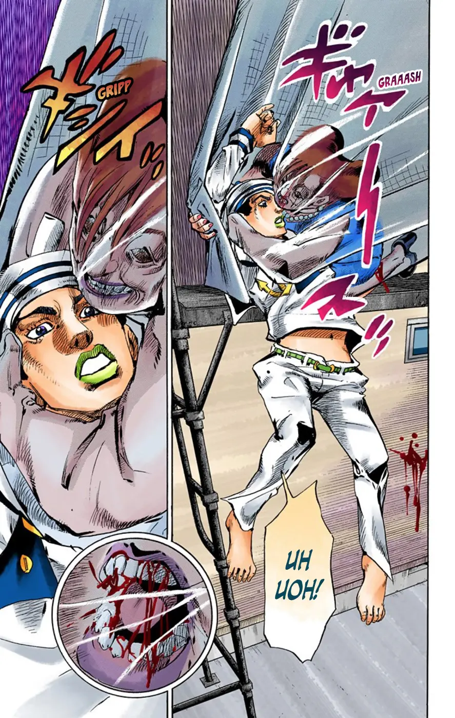 JoJo's Bizarre Adventure, Part 8: JoJolion Colored Manga — Chapter 61 — Page 24