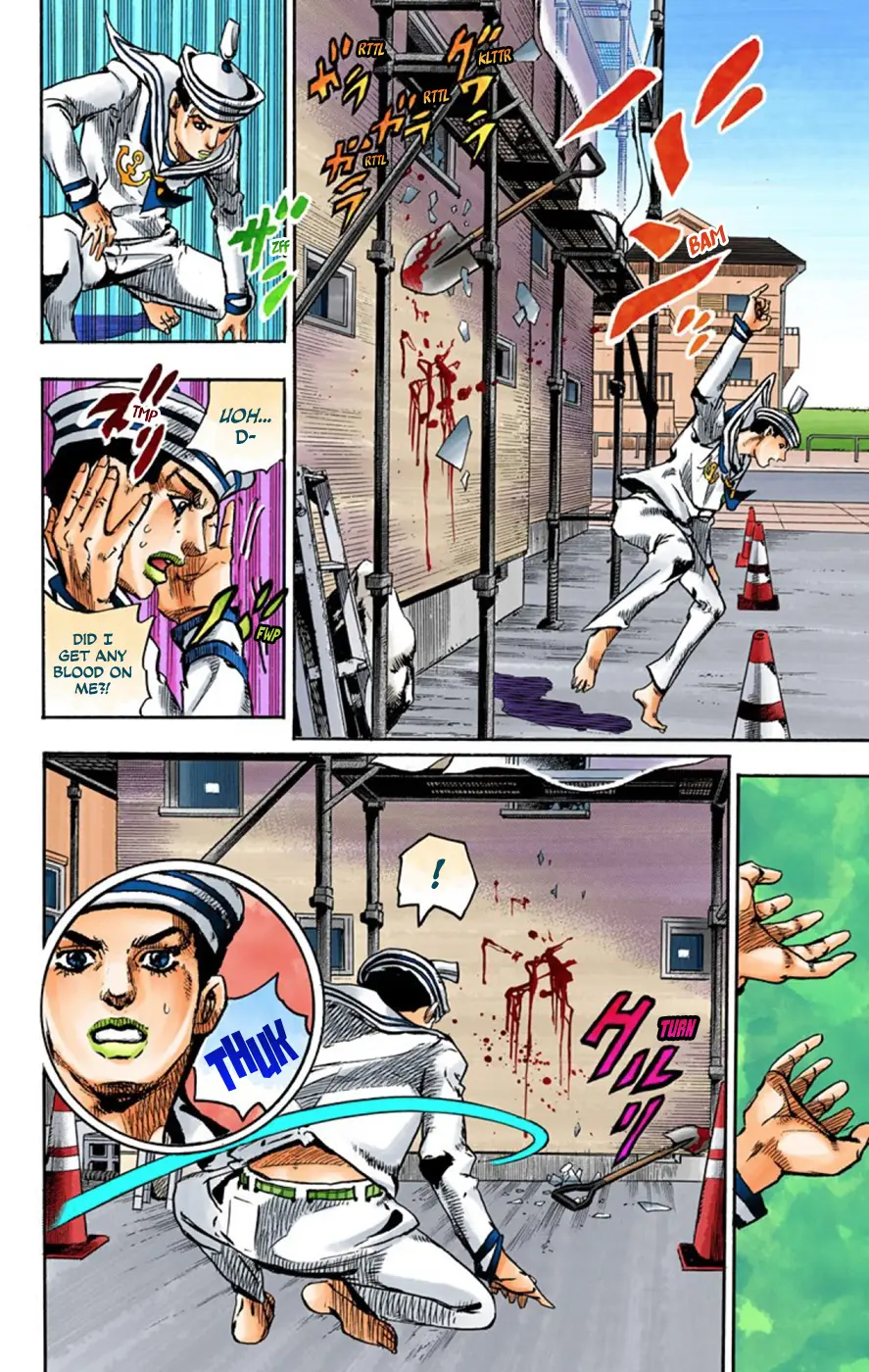 JoJo's Bizarre Adventure, Part 8: JoJolion Colored Manga — Chapter 61 — Page 28