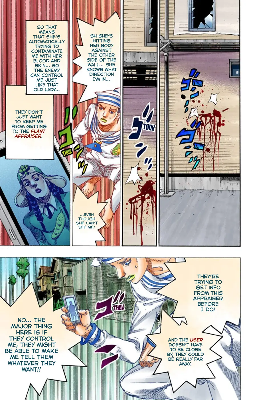 JoJo's Bizarre Adventure, Part 8: JoJolion Colored Manga — Chapter 61 — Page 29