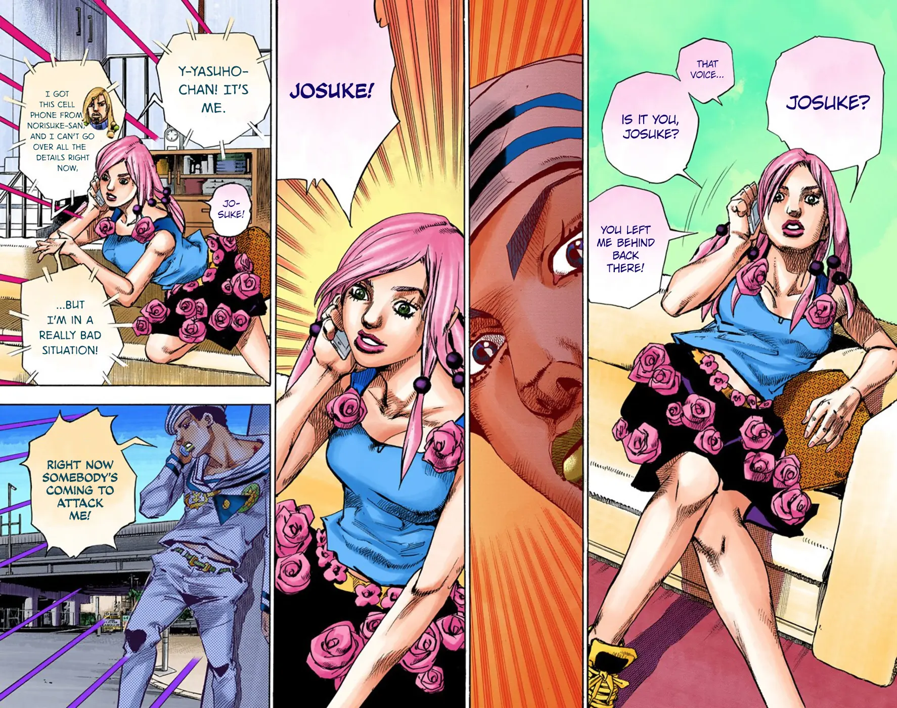 JoJo's Bizarre Adventure, Part 8: JoJolion Colored Manga — Chapter 61 — Page 36