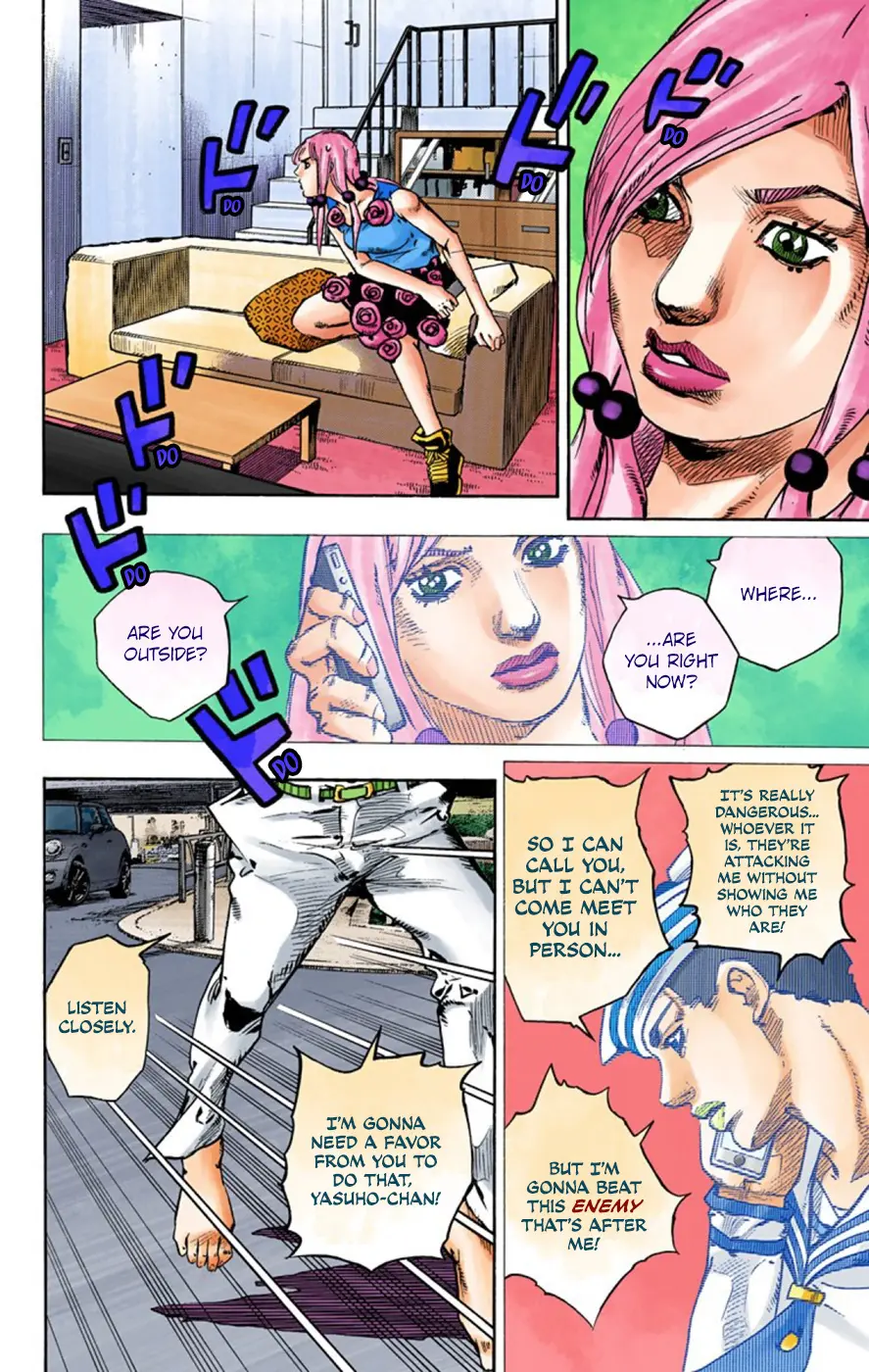 JoJo's Bizarre Adventure, Part 8: JoJolion Colored Manga — Chapter 61 — Page 37
