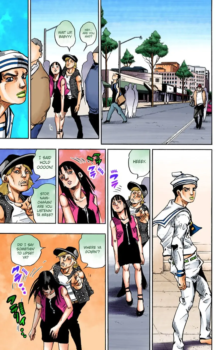 JoJo's Bizarre Adventure, Part 8: JoJolion Colored Manga — Chapter 61 — Page 40