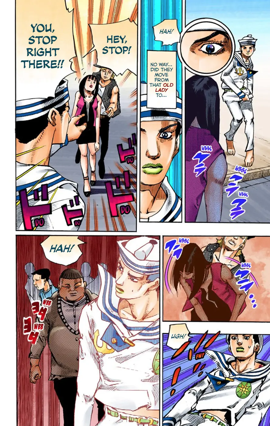 JoJo's Bizarre Adventure, Part 8: JoJolion Colored Manga — Chapter 61 — Page 41