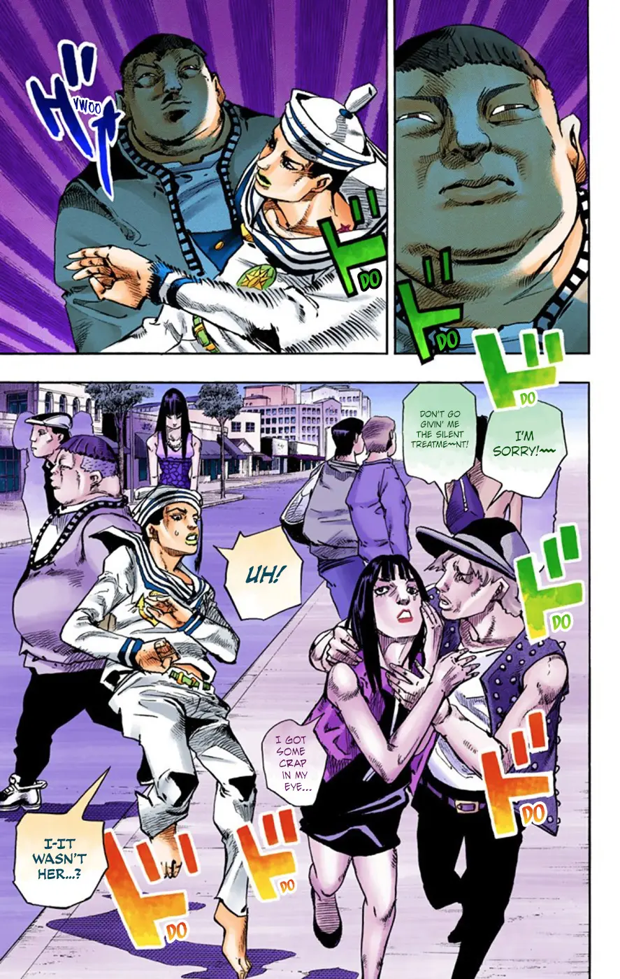 JoJo's Bizarre Adventure, Part 8: JoJolion Colored Manga — Chapter 61 — Page 42
