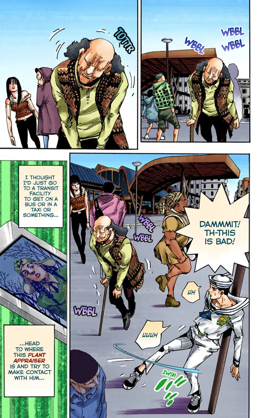 JoJo's Bizarre Adventure, Part 8: JoJolion Colored Manga — Chapter 62 — Page 3