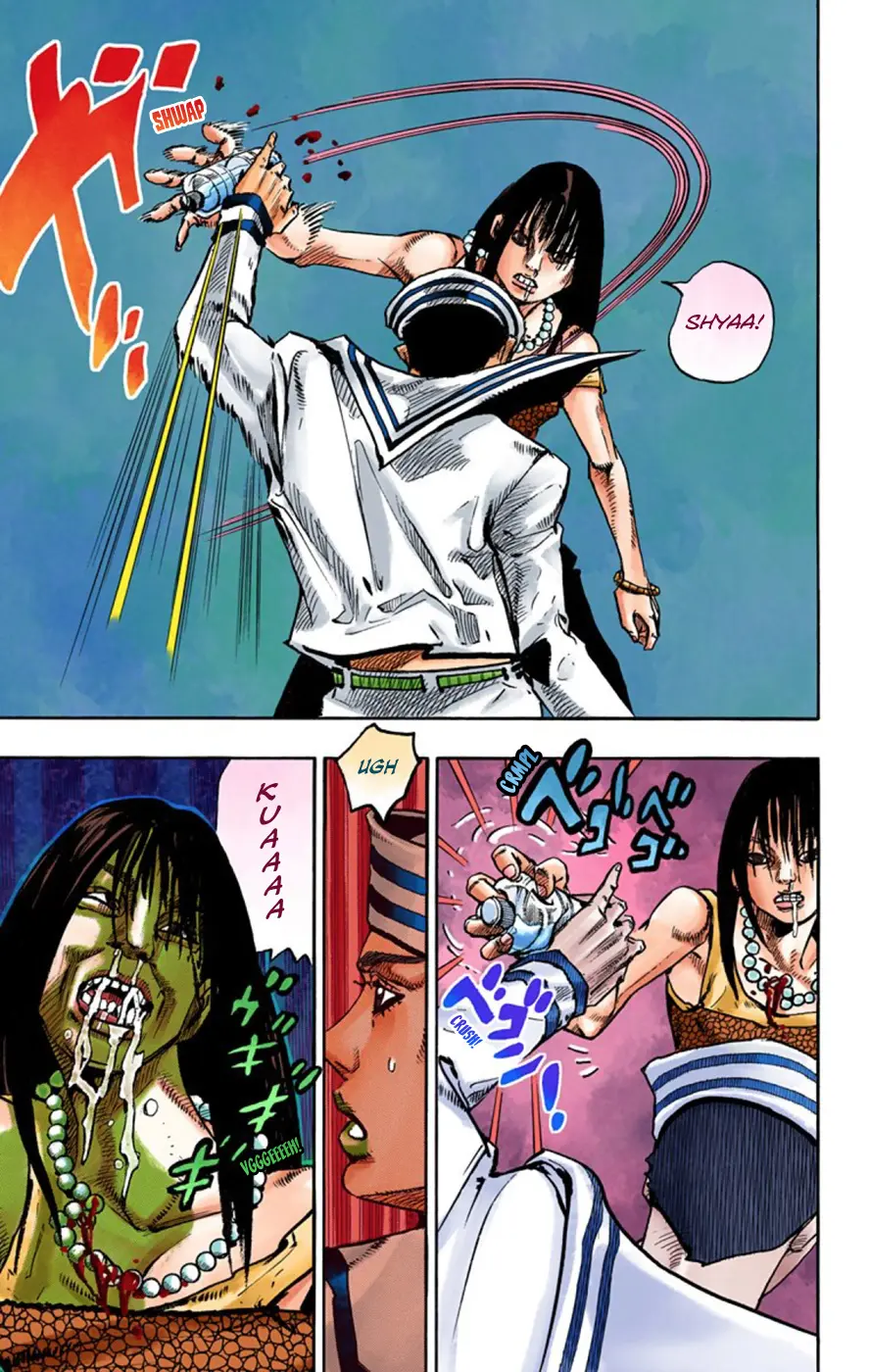 JoJo's Bizarre Adventure, Part 8: JoJolion Colored Manga — Chapter 62 — Page 6