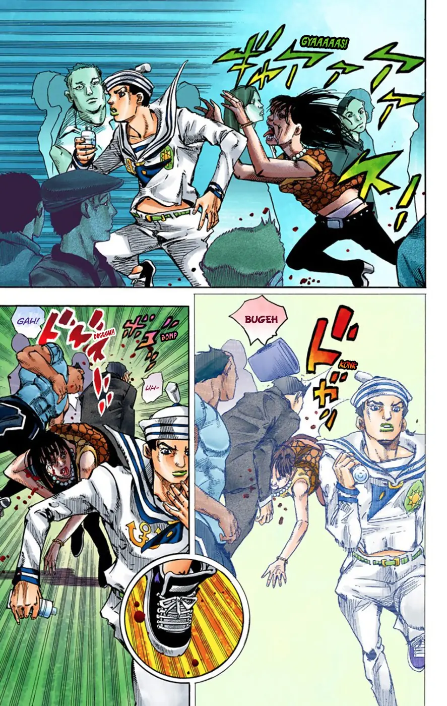 JoJo's Bizarre Adventure, Part 8: JoJolion Colored Manga — Chapter 62 — Page 10