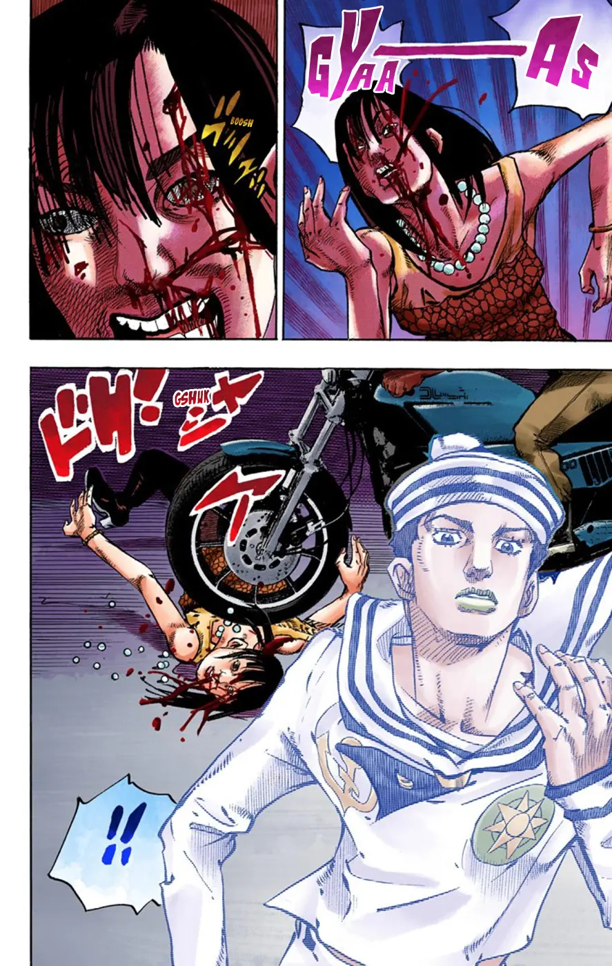 JoJo's Bizarre Adventure, Part 8: JoJolion Colored Manga — Chapter 62 — Page 11