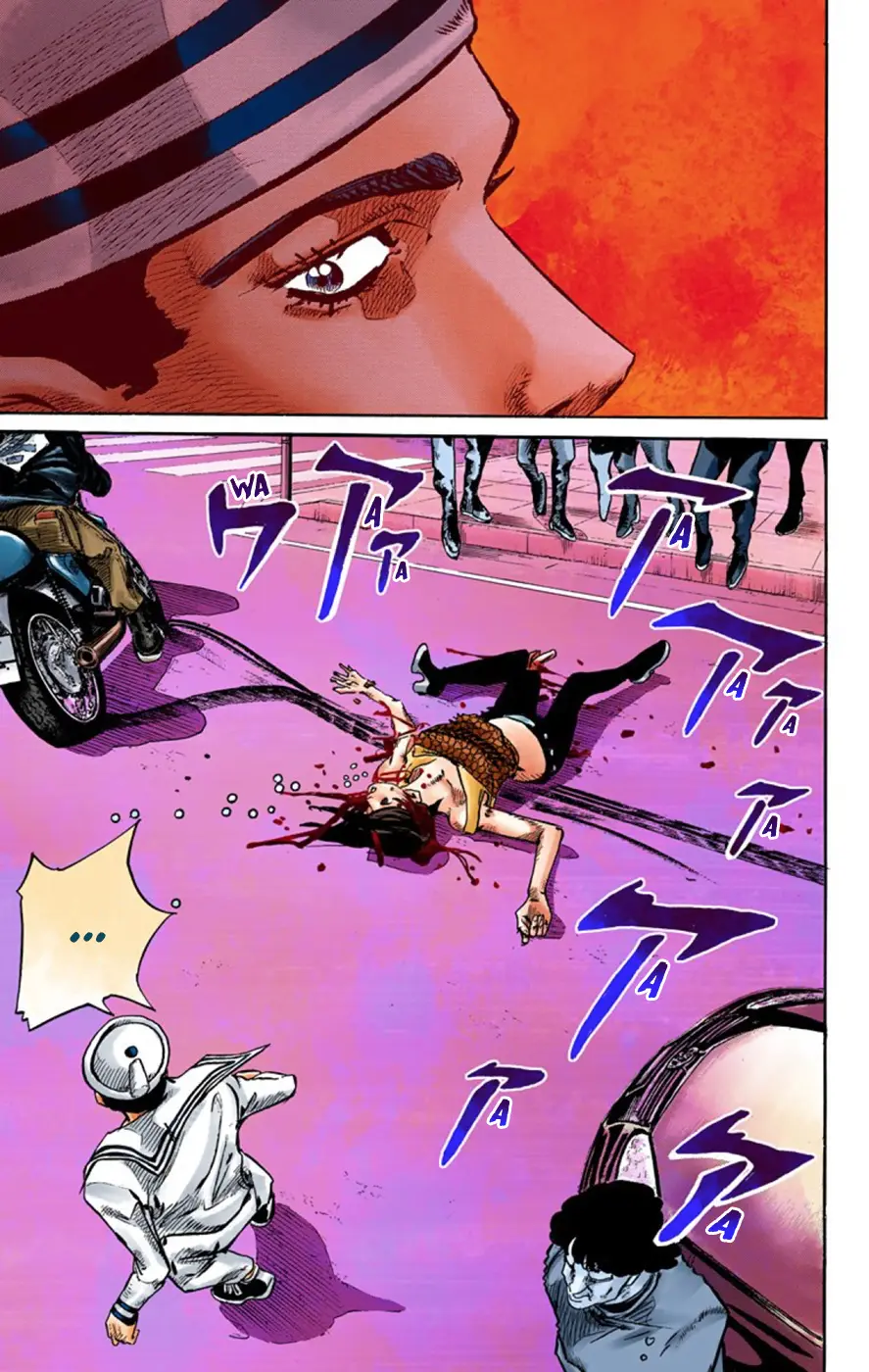 JoJo's Bizarre Adventure, Part 8: JoJolion Colored Manga — Chapter 62 — Page 12