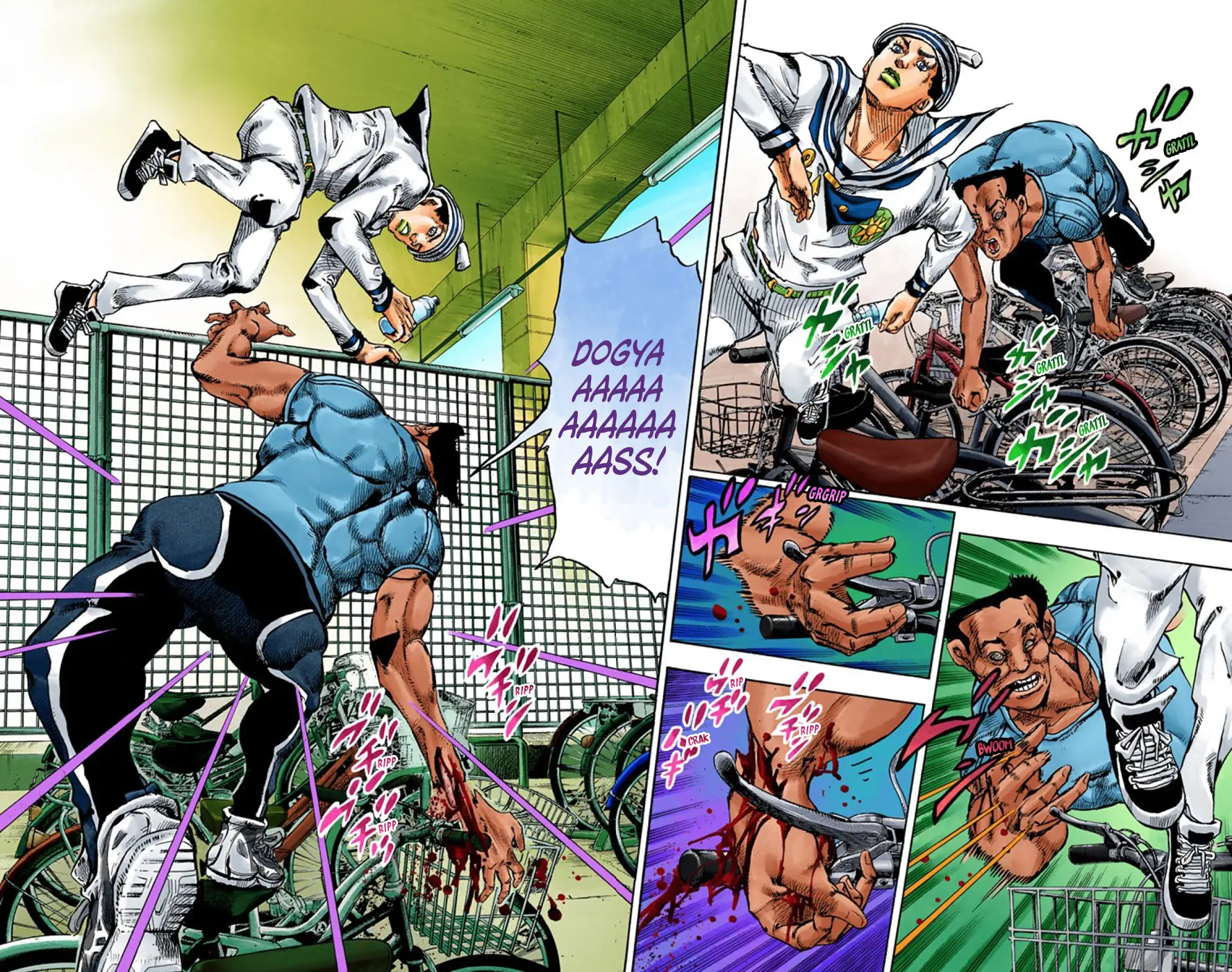 JoJo's Bizarre Adventure, Part 8: JoJolion Colored Manga — Chapter 62 — Page 16