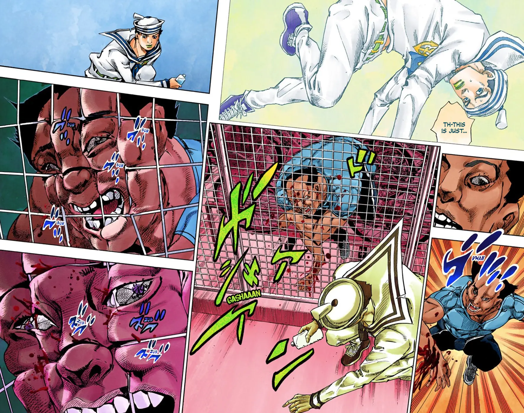 JoJo's Bizarre Adventure, Part 8: JoJolion Colored Manga — Chapter 62 — Page 17