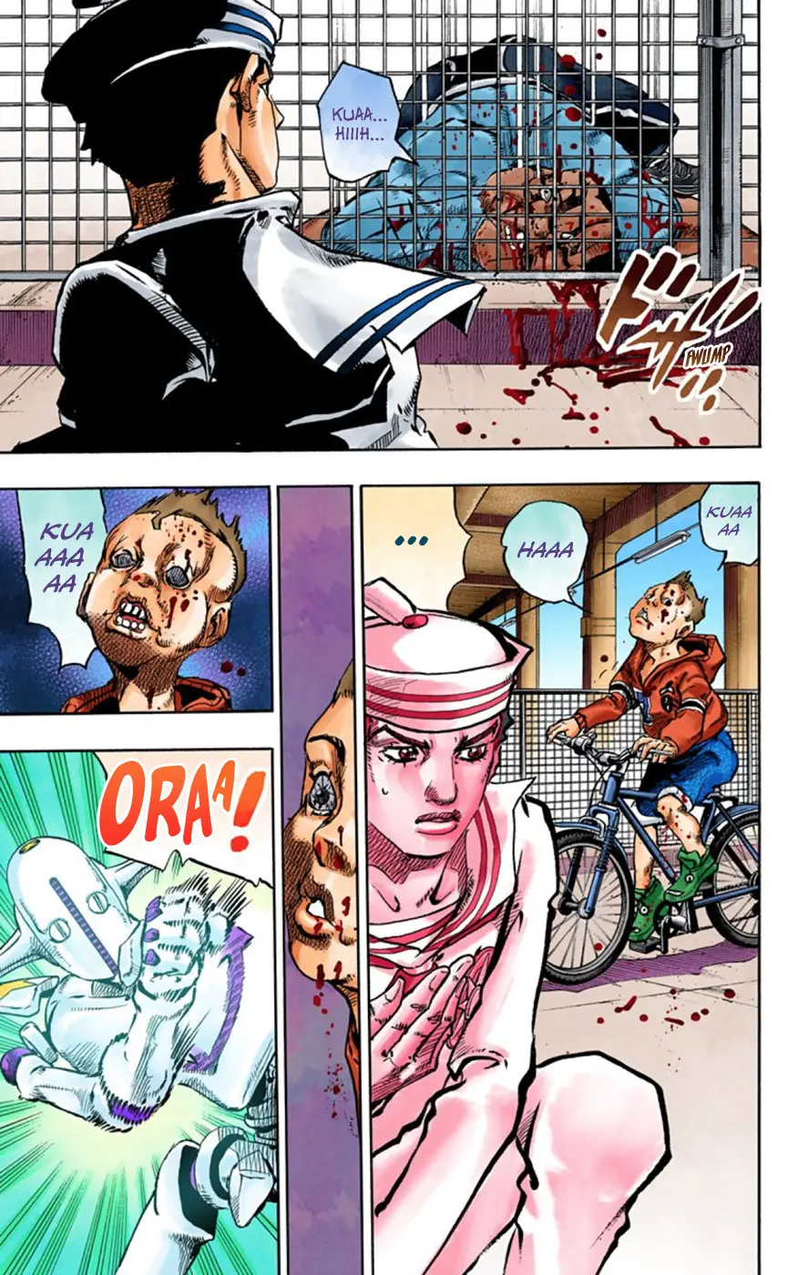 JoJo's Bizarre Adventure, Part 8: JoJolion Colored Manga — Chapter 62 — Page 20