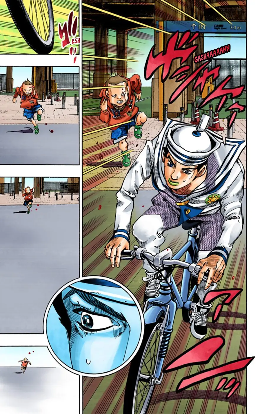 JoJo's Bizarre Adventure, Part 8: JoJolion Colored Manga — Chapter 62 — Page 22