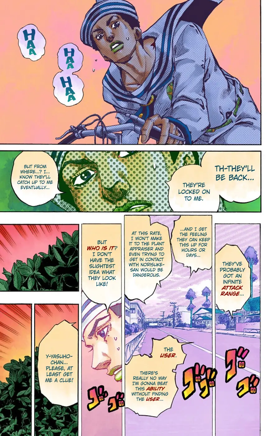 JoJo's Bizarre Adventure, Part 8: JoJolion Colored Manga — Chapter 62 — Page 24