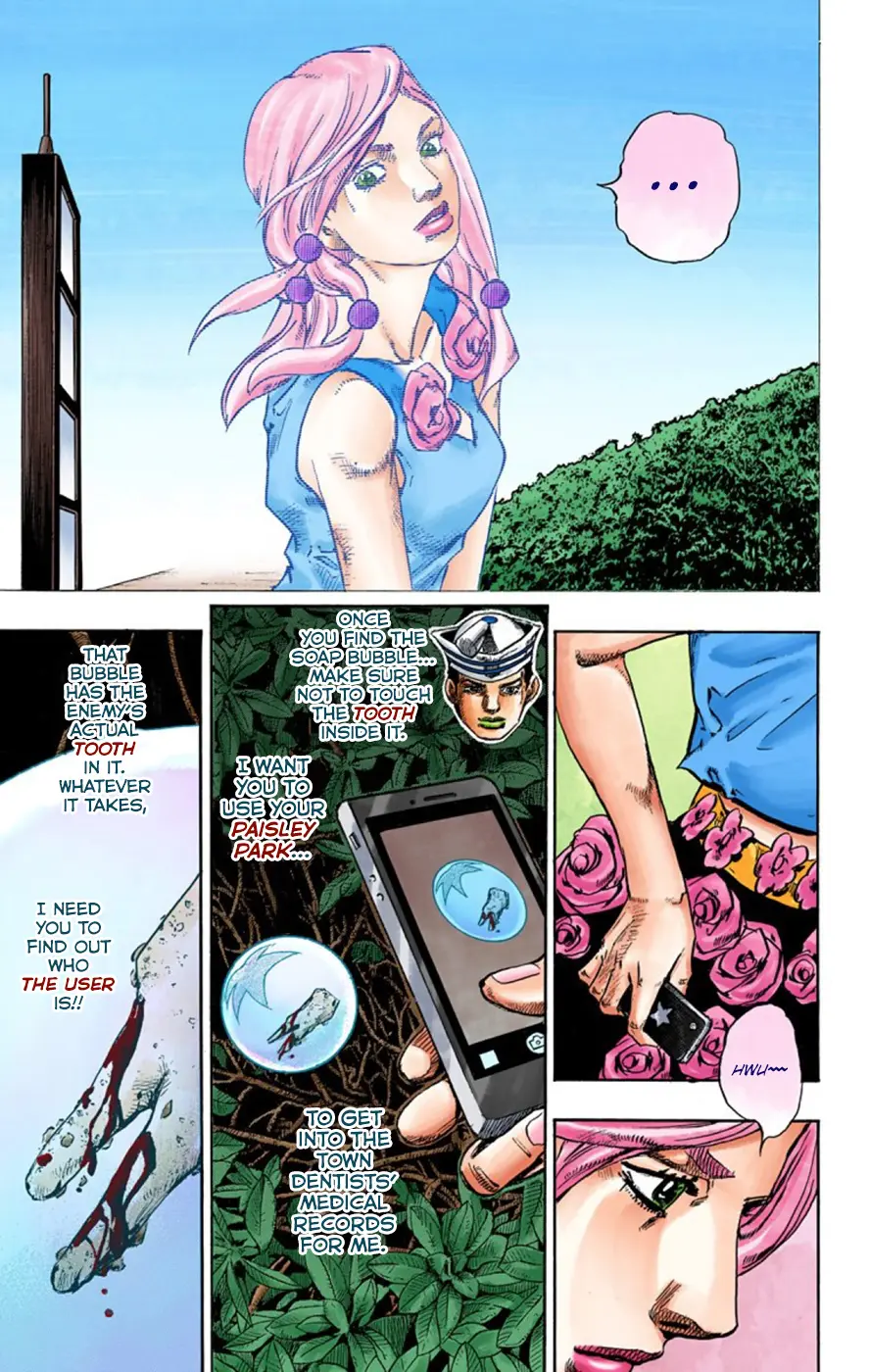 JoJo's Bizarre Adventure, Part 8: JoJolion Colored Manga — Chapter 62 — Page 26