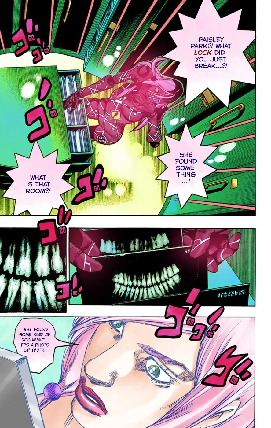 JoJo's Bizarre Adventure, Part 8: JoJolion Colored Manga — Chapter 62 — Page 30