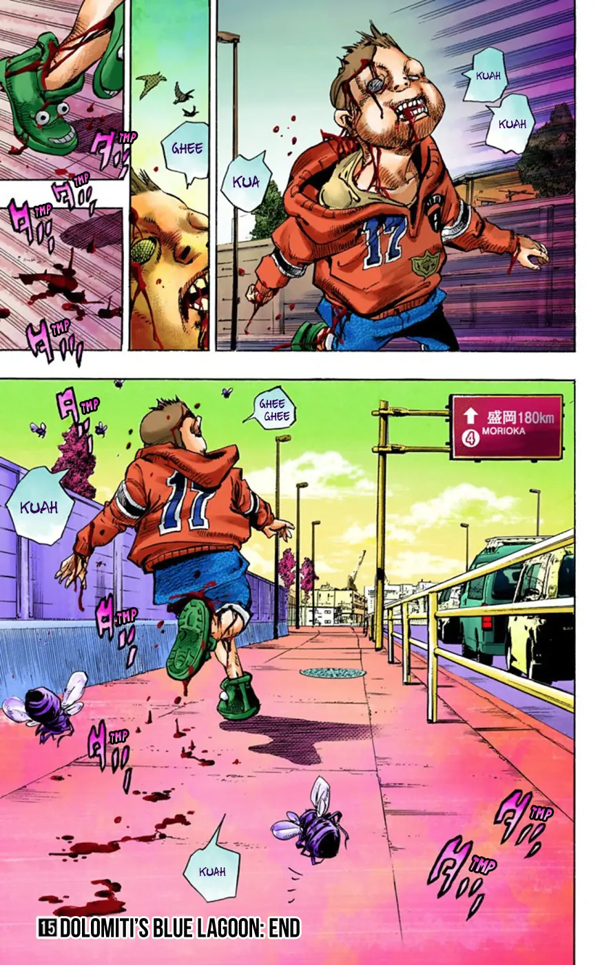 JoJo's Bizarre Adventure, Part 8: JoJolion Colored Manga — Chapter 62 — Page 39