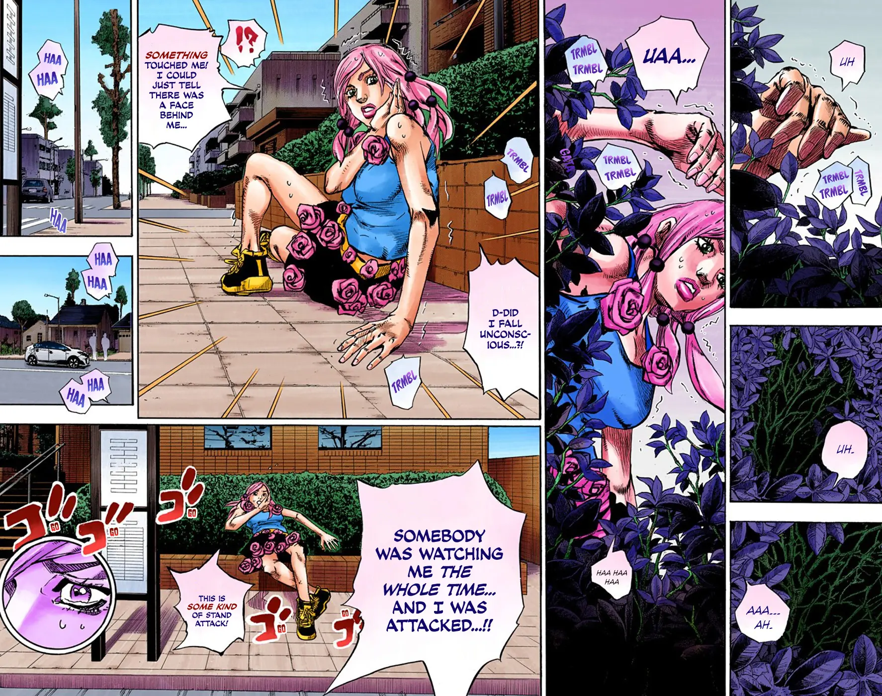 JoJo's Bizarre Adventure, Part 8: JoJolion Colored Manga β Chapter 63 β Page 8