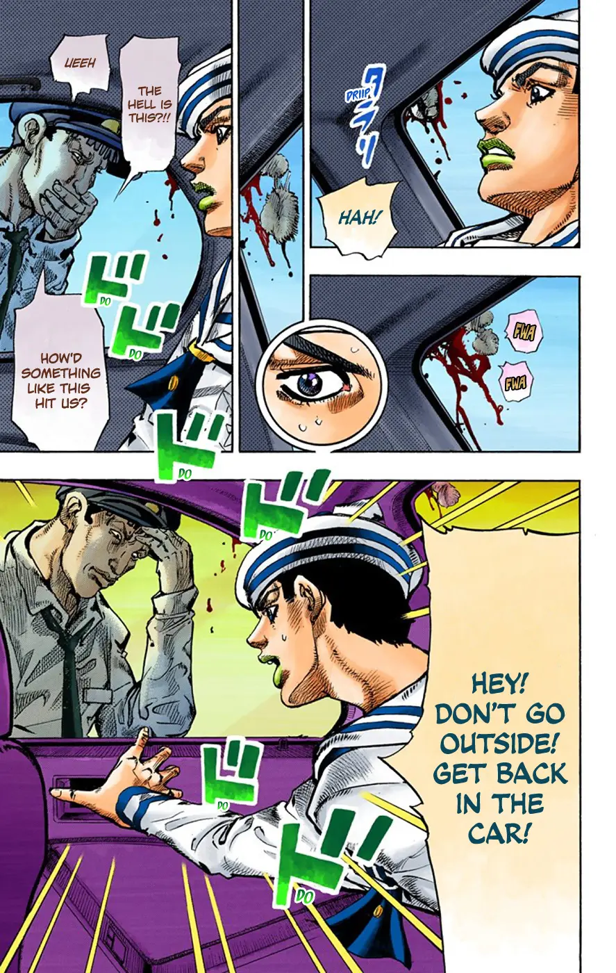 JoJo's Bizarre Adventure, Part 8: JoJolion Colored Manga β Chapter 63 β Page 12