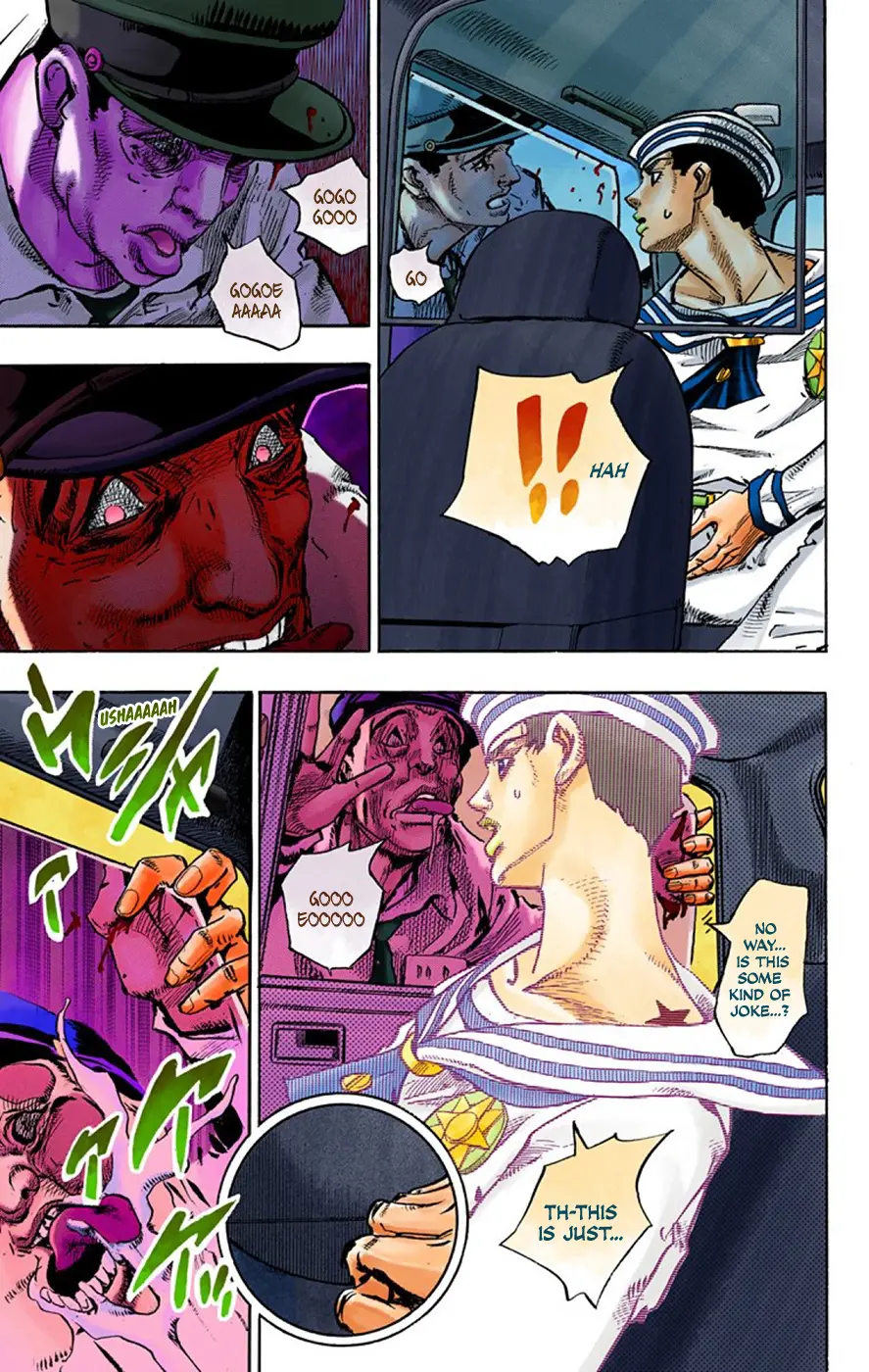 JoJo's Bizarre Adventure, Part 8: JoJolion Colored Manga β Chapter 63 β Page 14