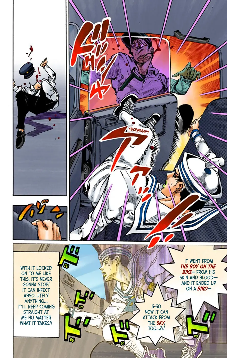 JoJo's Bizarre Adventure, Part 8: JoJolion Colored Manga β Chapter 63 β Page 15