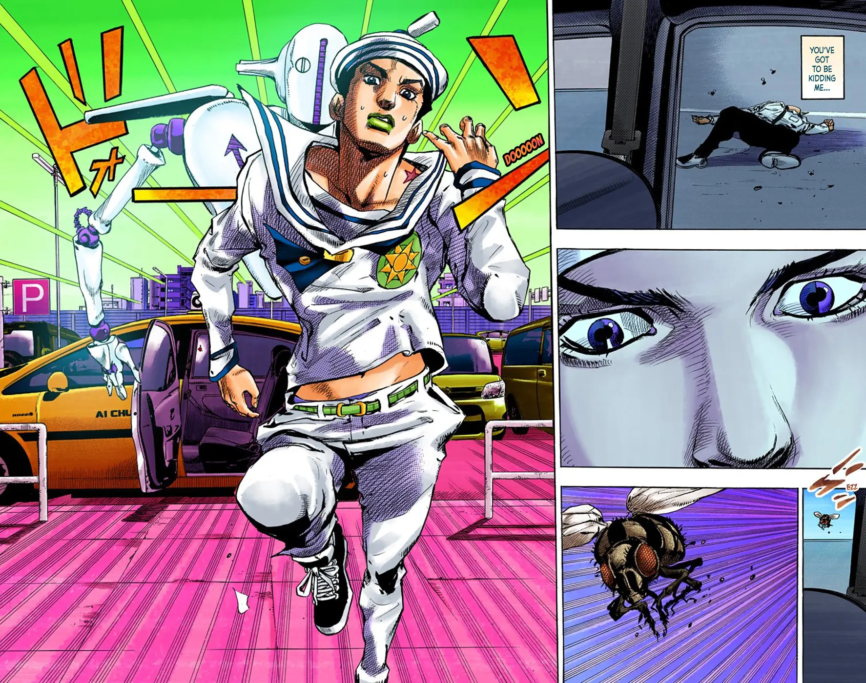 JoJo's Bizarre Adventure, Part 8: JoJolion Colored Manga β Chapter 63 β Page 17