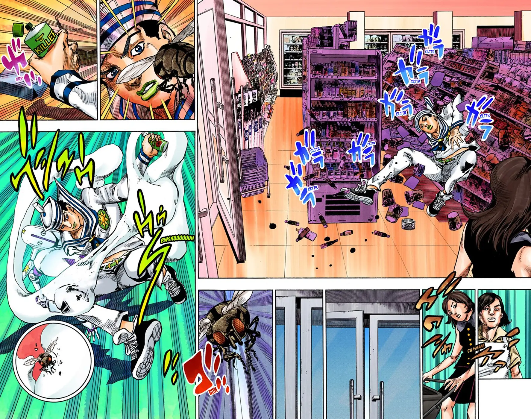 JoJo's Bizarre Adventure, Part 8: JoJolion Colored Manga β Chapter 63 β Page 19
