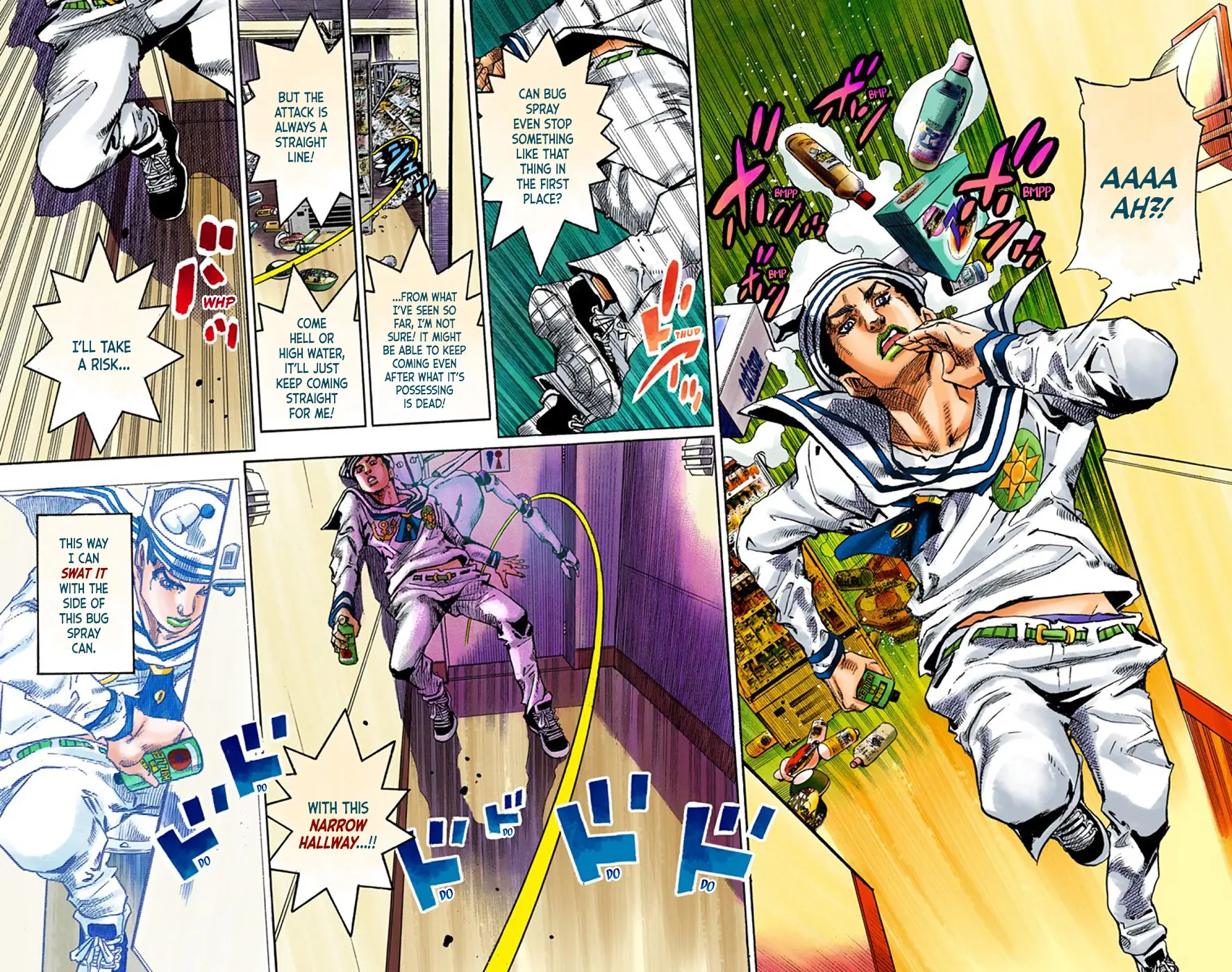 JoJo's Bizarre Adventure, Part 8: JoJolion Colored Manga β Chapter 63 β Page 22