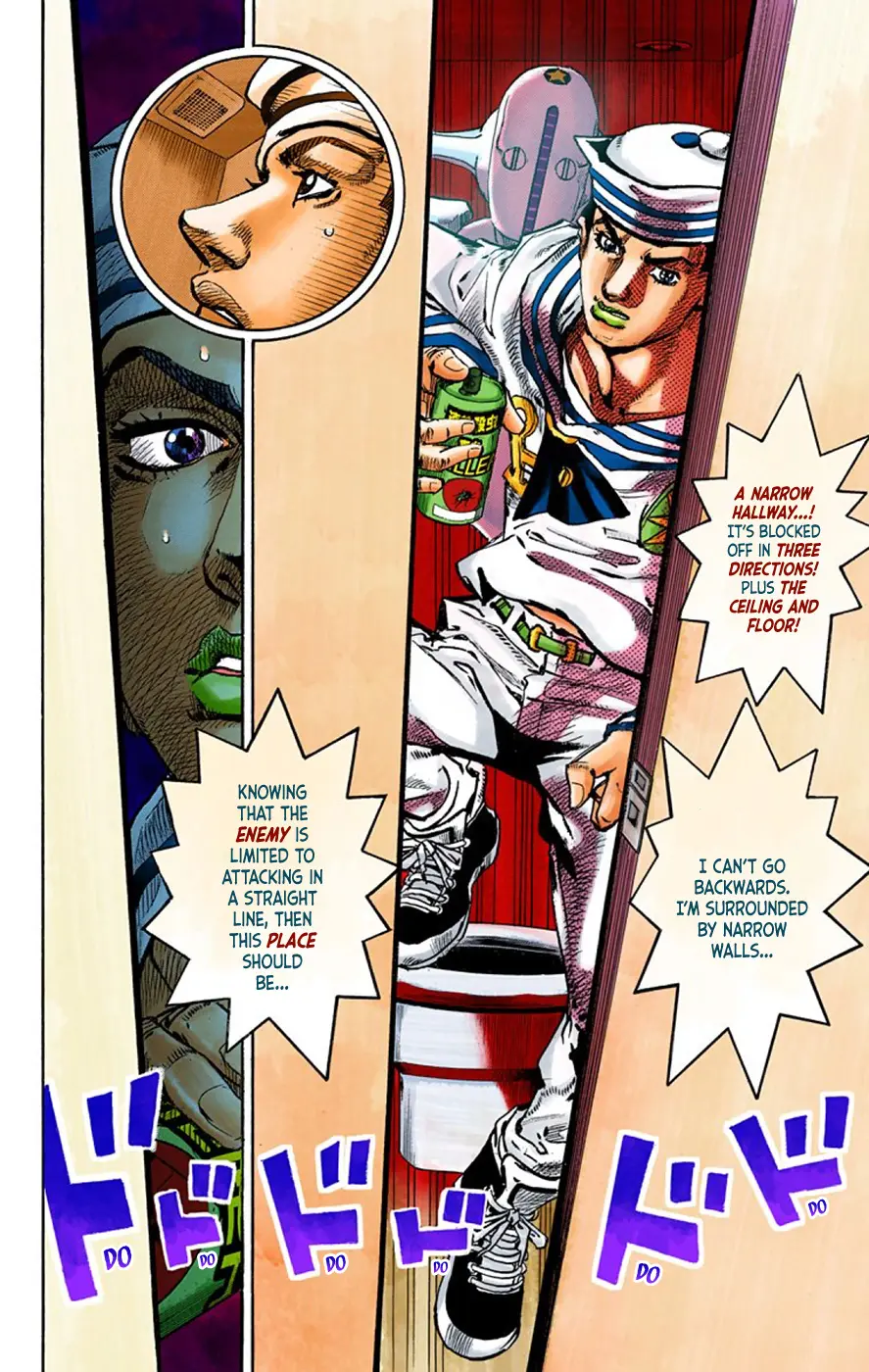 JoJo's Bizarre Adventure, Part 8: JoJolion Colored Manga β Chapter 63 β Page 23
