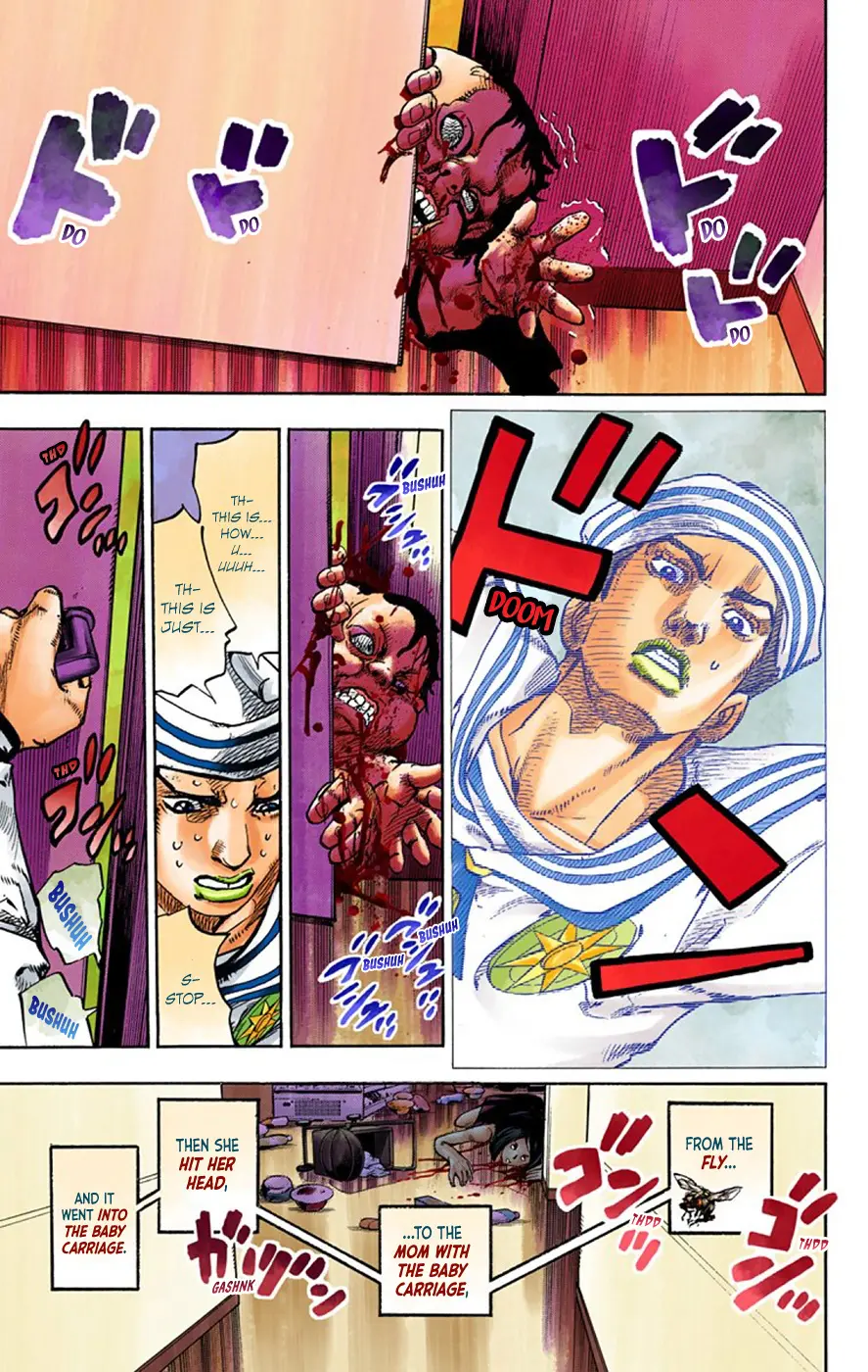 JoJo's Bizarre Adventure, Part 8: JoJolion Colored Manga β Chapter 63 β Page 28