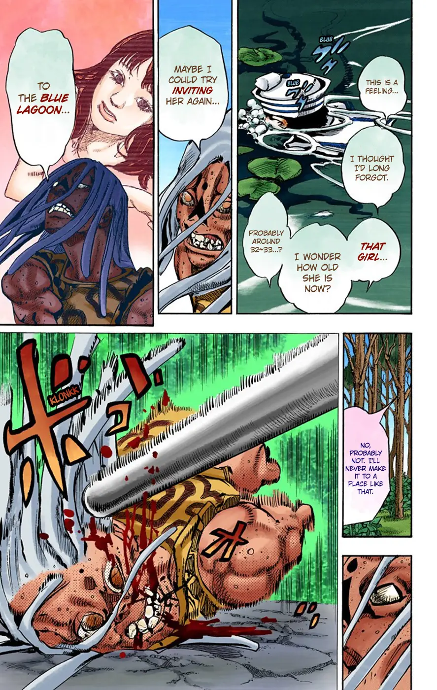 JoJo's Bizarre Adventure, Part 8: JoJolion Colored Manga β Chapter 63 β Page 36