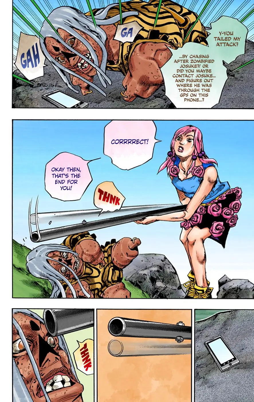 JoJo's Bizarre Adventure, Part 8: JoJolion Colored Manga β Chapter 63 β Page 39