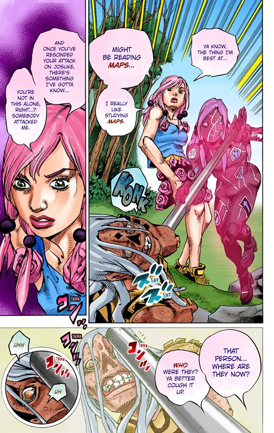 JoJo's Bizarre Adventure, Part 8: JoJolion Colored Manga β Chapter 63 β Page 40