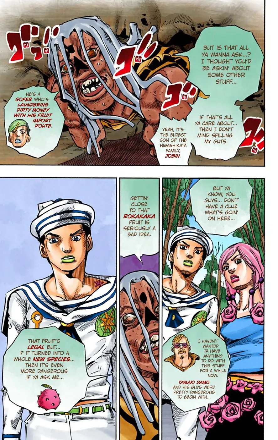 JoJo's Bizarre Adventure, Part 8: JoJolion Colored Manga β Chapter 63 β Page 44