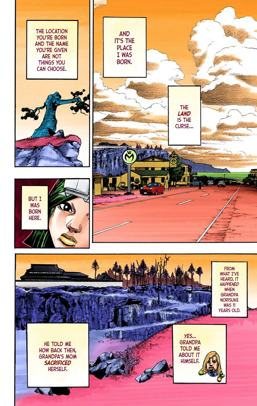 JoJo's Bizarre Adventure, Part 8: JoJolion Colored Manga β Chapter 64 β Page 2