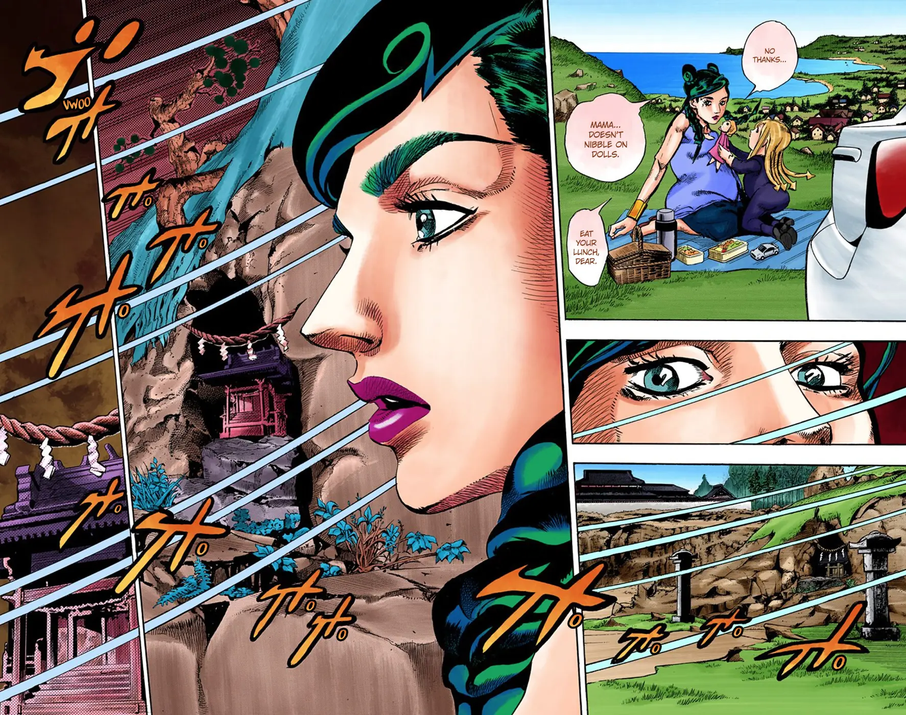 JoJo's Bizarre Adventure, Part 8: JoJolion Colored Manga β Chapter 64 β Page 4