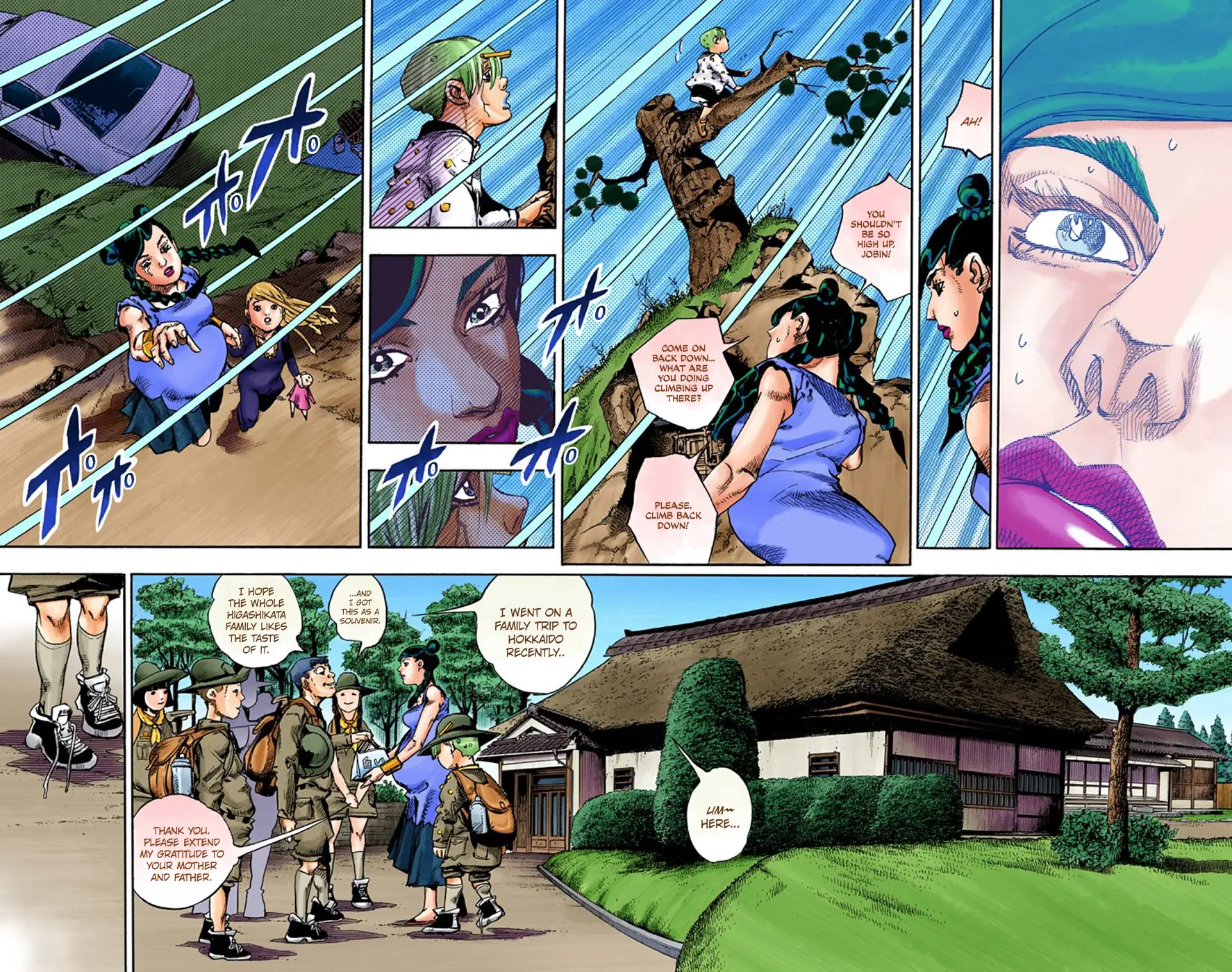 JoJo's Bizarre Adventure, Part 8: JoJolion Colored Manga β Chapter 64 β Page 5