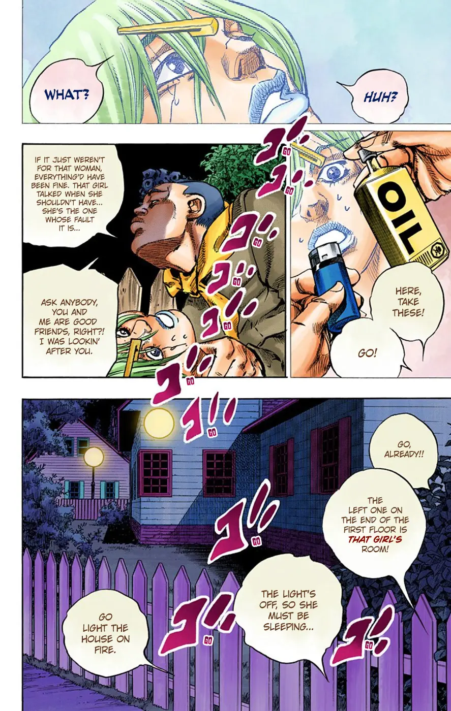 JoJo's Bizarre Adventure, Part 8: JoJolion Colored Manga β Chapter 64 β Page 14