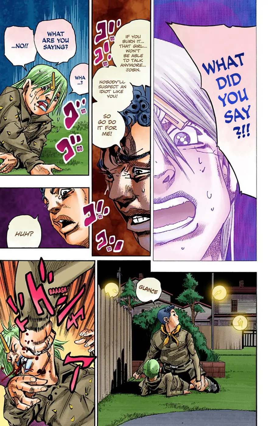 JoJo's Bizarre Adventure, Part 8: JoJolion Colored Manga β Chapter 64 β Page 15