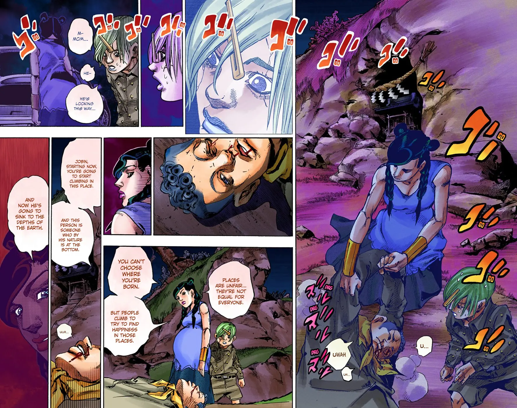 JoJo's Bizarre Adventure, Part 8: JoJolion Colored Manga β Chapter 64 β Page 23