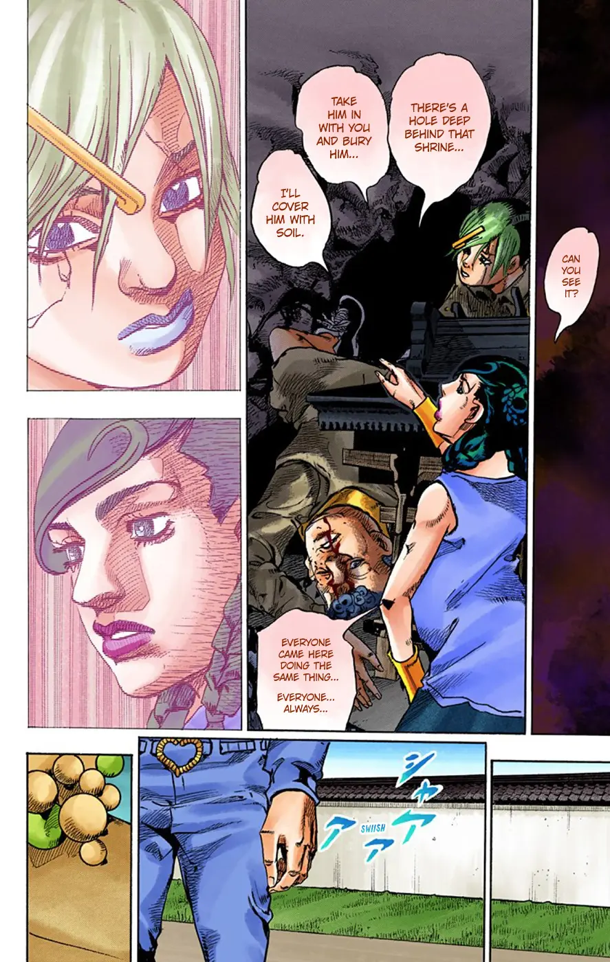JoJo's Bizarre Adventure, Part 8: JoJolion Colored Manga β Chapter 64 β Page 24