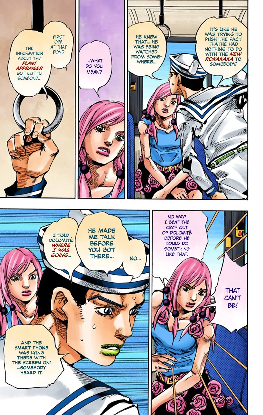 JoJo's Bizarre Adventure, Part 8: JoJolion Colored Manga β Chapter 64 β Page 36