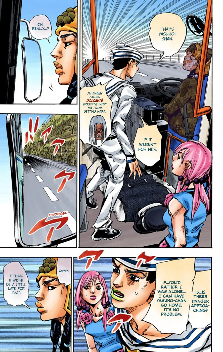 JoJo's Bizarre Adventure, Part 8: JoJolion Colored Manga — Chapter 65 — Page 4
