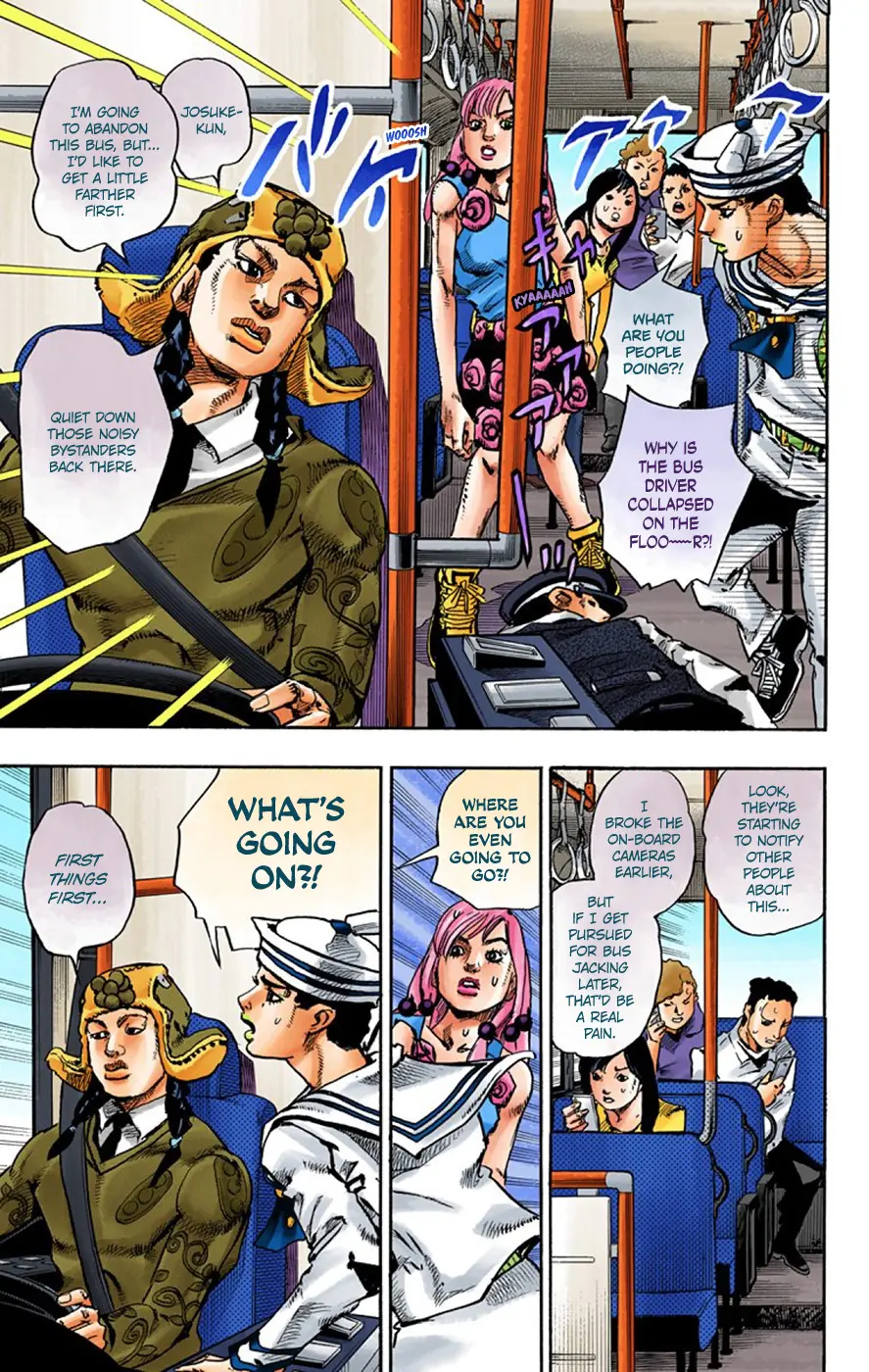 JoJo's Bizarre Adventure, Part 8: JoJolion Colored Manga — Chapter 65 — Page 6