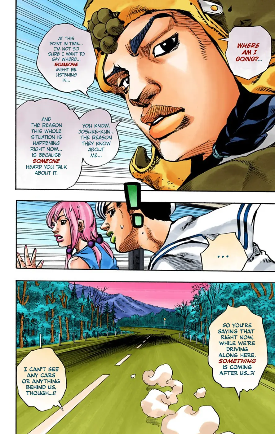 JoJo's Bizarre Adventure, Part 8: JoJolion Colored Manga — Chapter 65 — Page 7