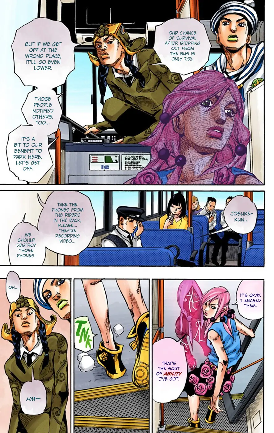 JoJo's Bizarre Adventure, Part 8: JoJolion Colored Manga — Chapter 65 — Page 11