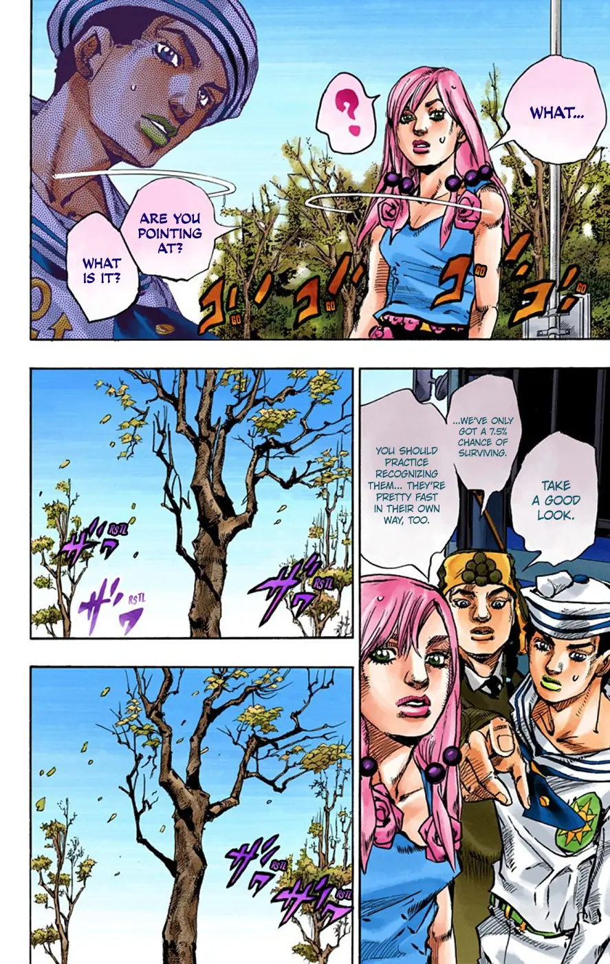 JoJo's Bizarre Adventure, Part 8: JoJolion Colored Manga — Chapter 65 — Page 16